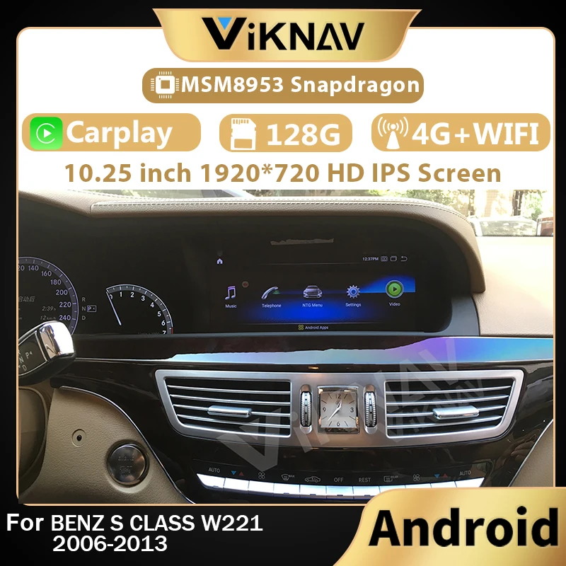 

DVD multimedia player car radio for benz SLC SL R172 2011-2019 car GPS navigation head unit 2 Din Android car stereo recorder