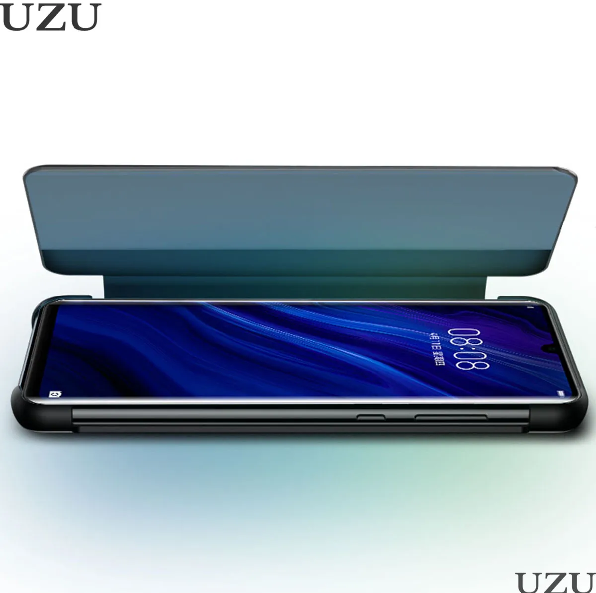 Умный флип-чехол из натуральной кожи с окошком для huawei mate 10 20 30 P20 P30 Pro, мягкий матовый Роскошный чехол для huawei mate 10 20 30 Pro