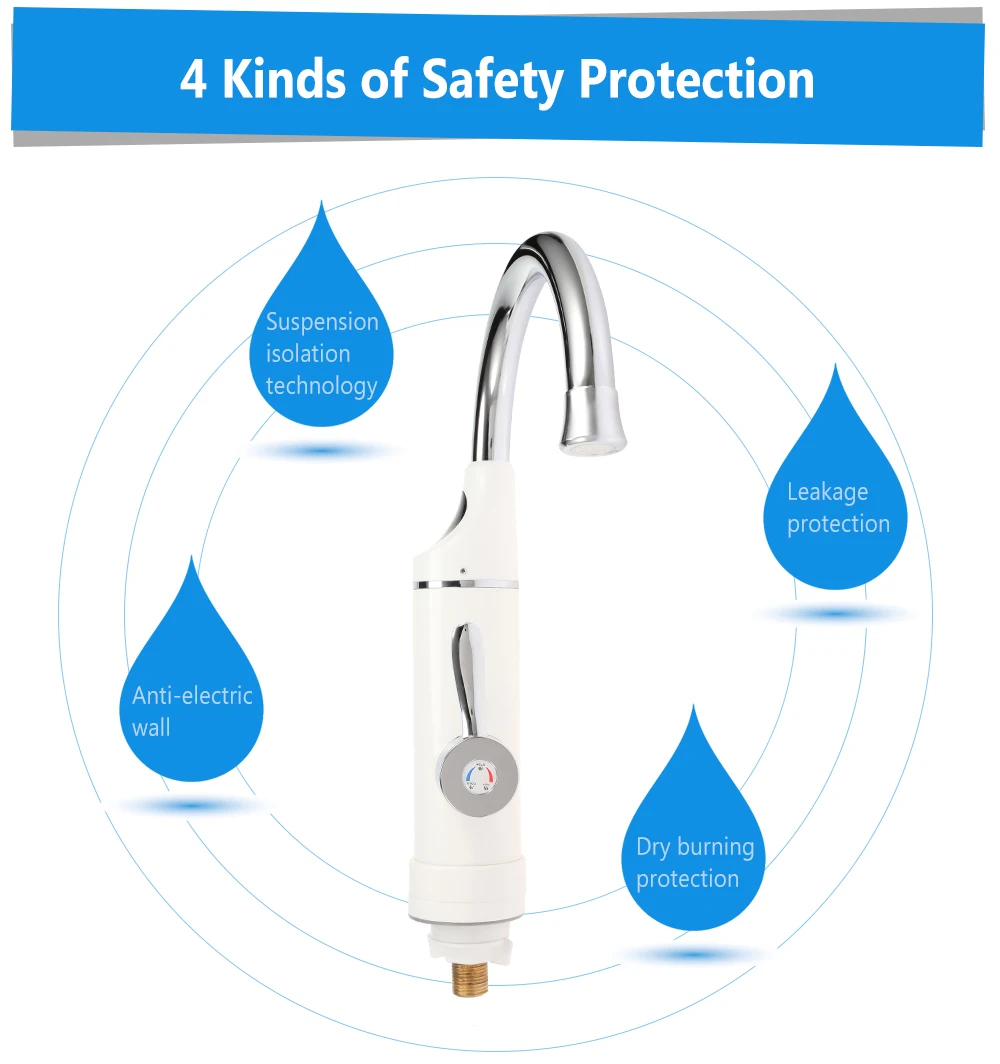 Electric Instant Water Heater Faucet 