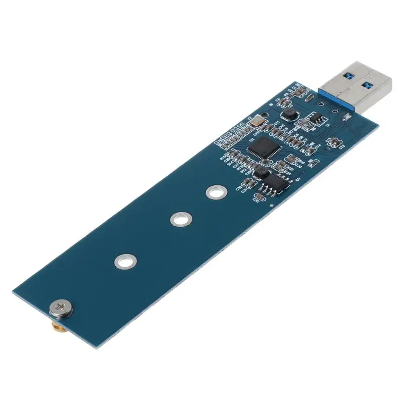 M.2 к usb-адаптеру B Key M.2 SSD адаптер USB 3,0 до 2280 M2 NGFF SSD адаптер конвертер SSD карта считывателя