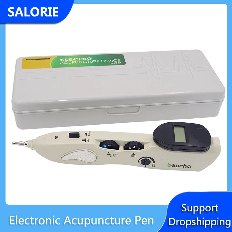 Electronic Acupuncture Pen USB Meridian Energy Pen Electric Body Neck Face Massager Massage Pens Health Care Muscle Stimulator