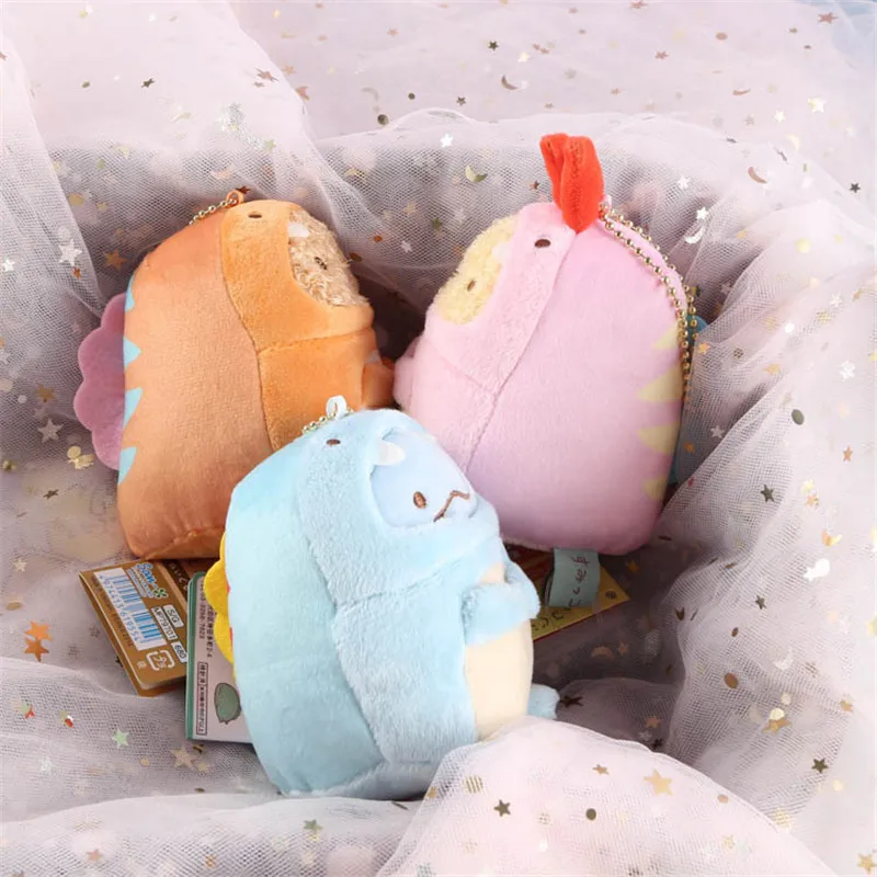 7 шт./компл. kawaii sumikkourashi Косплей динозавр, игрушка плюшевые игрушки, забавные куклы для мамы плюшевый динозавр милые игрушки для детей