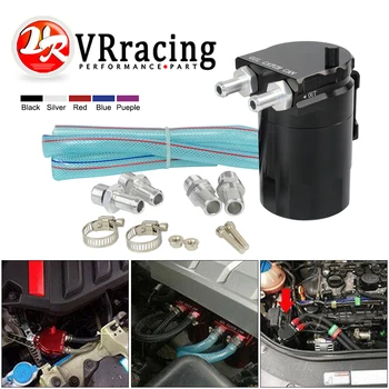 

VR - Universal Fuel Surge Tank Baffled Aluminum Oil Catch Tank Can Reservoir Tank Fit For mustang VR-TK63