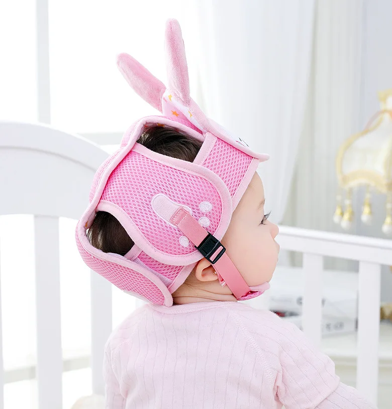 Мягкая шапка-подушка для защиты головы младенца, защитный шлем для защиты от столкновений, спортивные детские защитные Кепки из хлопка