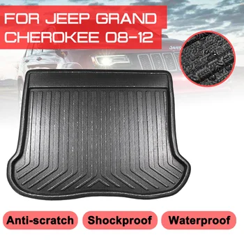 

Car Rear Trunk Boot Mat Waterproof Anti Mud Tray Cargo Liner Floor Mats Carpet For Jeep Grand Cherokee 2008 2009 2010-2012