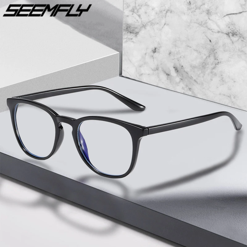 Seemfly TR90, анти-синий светильник, очки, радиационные очки, компьютерные игровые очки, оправа, очки по рецепту