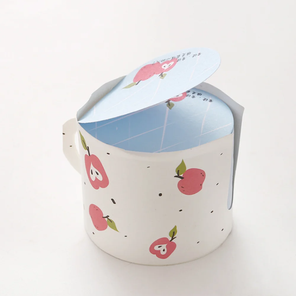 400Pcs/pack Novelty Fairy Cup Shape Self Adhesive Memo Pad Sticky Notes Planner Stationery School Office Supplies