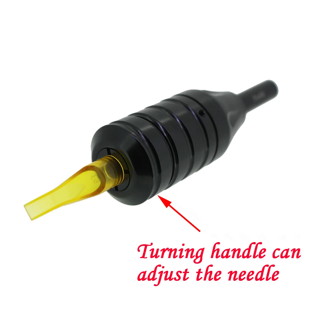 Высокое качество Профессиональный 25 мм из нержавеющей стали настраиваемый игольчатый регулятор ручка трубка задняя Татуировка ручка татуировка трубка с задней стволовой