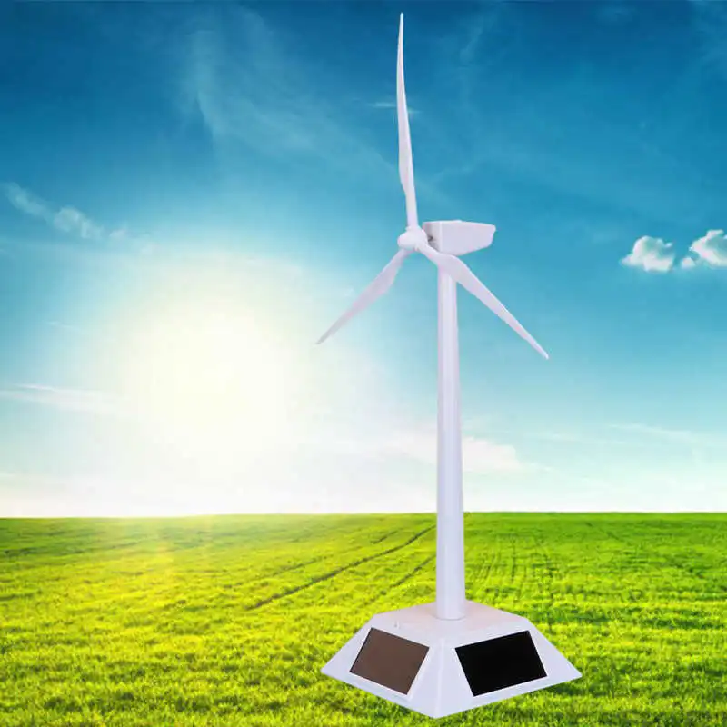 Wind Spinner Toys Solar Windmill Model Building Kit