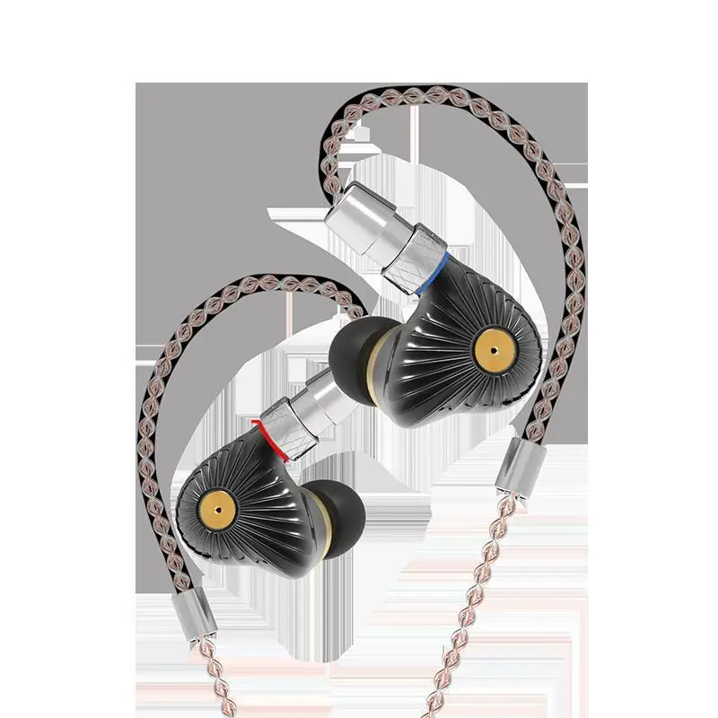 Senfer MT300 TDK EST Knowles Dyanmic EST BA DD Hybrid Hifi Music Monitor DJ Studio CNC Metal MMCX Audiophile Earphones Earbuds