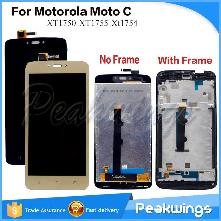 ЖК экран 5 0 дюйма для Motorola Moto C XT1750 XT1755 Xt1754 дисплей + дигитайзер панель в сборе C|screen