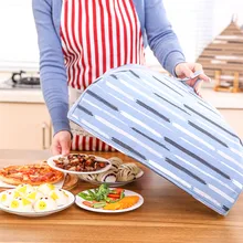 Пылезащитная крышка, пищевая крышка, алюминиевая фольга, Горячая Складная, сохраняющая тепло изоляция для кухни, крышка 44x44x18 см, Прямая поставка#0635