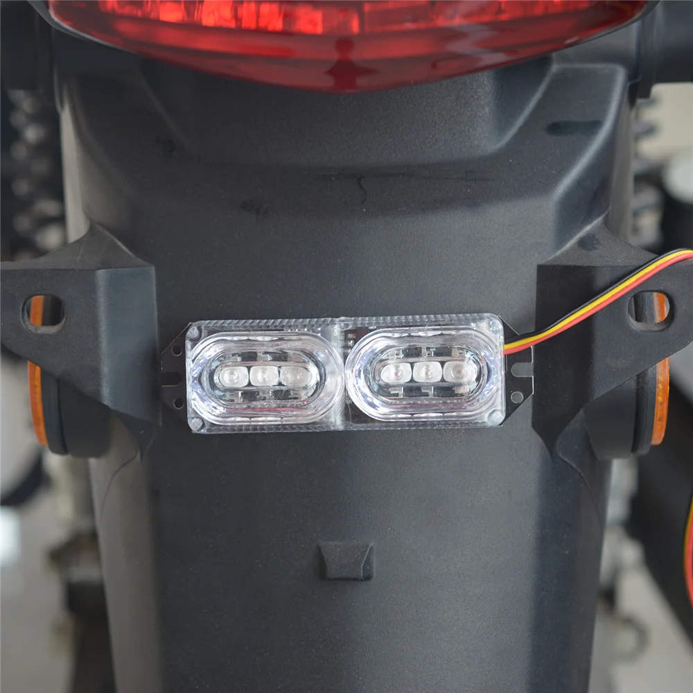 12 V-80 V декоративные светильники супер яркий светодиодный красный и синий тормозной фонарь световая сигнализация, световые приборы для автомобилей, мотоциклов, ATV, RV