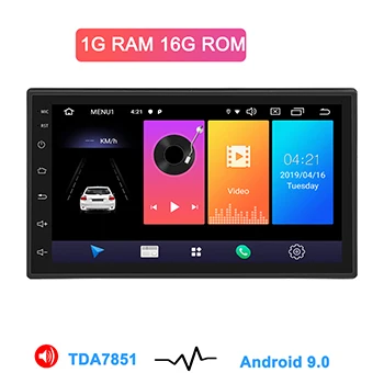 

Android 9.0 2 Din Car radio Multimedia Video Player Universal auto Stereo GPS For Mazida Lada Nissan Hyundai Kia toyata CR-V