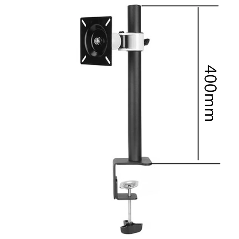 

DL-TS300-40 pivot rotate clamp base steel single computer monitor stand lcd monitor mount bracket desktop computer desk stand