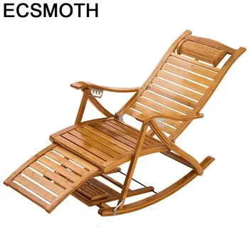 

Chaise Lazy Rocking Bamboo Cama Plegable Sillon Reclinable Folding Bed Sillones Moderno Para Sala Fauteuil Salon Lounge Chair