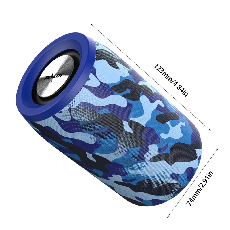 

Bicycle Wireless Bluetooth Speaker Portable Outdoor Mini Loudspeaker Subwoofer 203A
