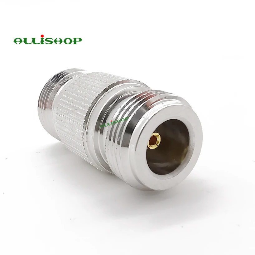 

ALLiAHOP 2 pcs N female to female socket to socket adapter connector Wi-Fi Adapter Coupler for Antennas Broadcast Radios LMR