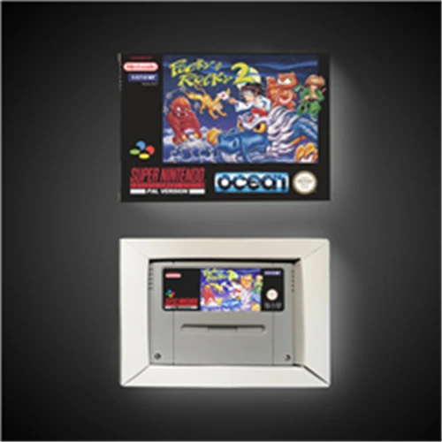 

Pocky & Rocky 2 - EUR Version Action Game Card with Retail Box