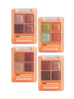 

Sweet tea brie four color eyeshadow pearlite ins web celebrity same eye shadow tray