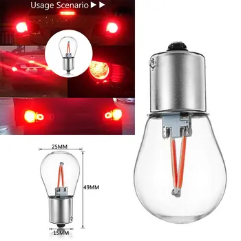 

Vehemo 200LM 12V 2.5W Turn Signal Parking Tail Car Wedge Light Rear Car Side Light Bright Car Dashboard Light Auto Beads