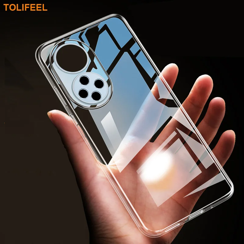 best iphone wallet case TOLIFEEL Case For Huawei Nova 9 Soft Silicone TPU Clear Fitted Bumper Cover For Huawei Nova 9 Pro SE Transparent Back Case waterproof phone bag