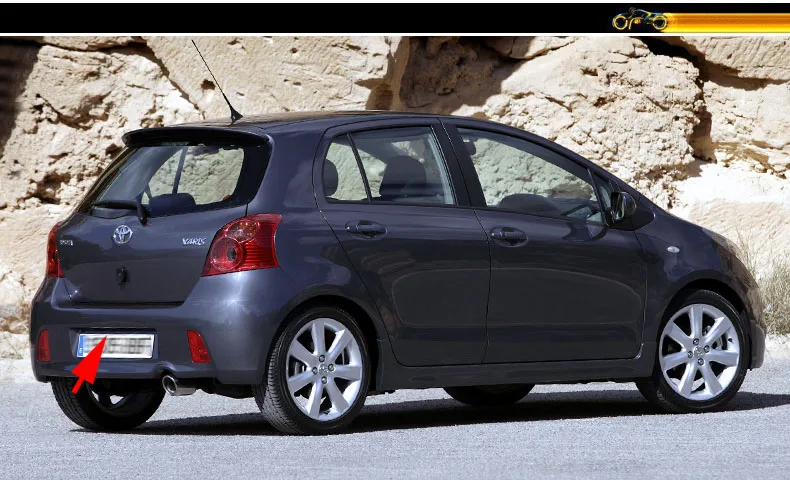 Беспроводная камера заднего вида для Toyota Vitz Yaris, echo Platz XP10 XP90 2000~ 2011/HD камера заднего вида ночного видения