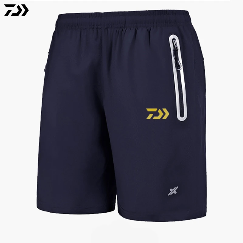 Летняя одежда для улицы Daiwa, шорты, штаны для спорта на открытом воздухе, для рыбалки, Мужские дышащие быстросохнущие негабаритные шорты для рыбалки
