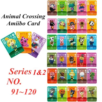 

Animal Crossing Card Amiibo NFC Card for nintendo switch NS Games Series 1 2 (91 to 120)