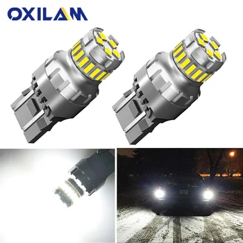 

2X T20 W21W WY21W 7440 7443 LED Parking Light Tail Light Bulbs Canbus Error Free Brake Stop Lights White Red 12V