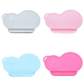 

Baby Silicon Plate Sucker Slip-resistant One Piece Silicone Placemat Table Mat