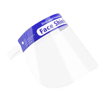 

Transparent Anti-Shock Protective Mask Double-sided Anti-Fog Oil-Splash Proof Full Face Mask Protect Shield for Adults Kids
