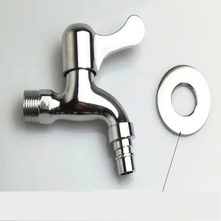 

Manufacturers Direct Selling 4 Points Zinc Alloy Washing Machine Faucet Copper Core Thick Explosion-Proof Quick Opening Mop Pool