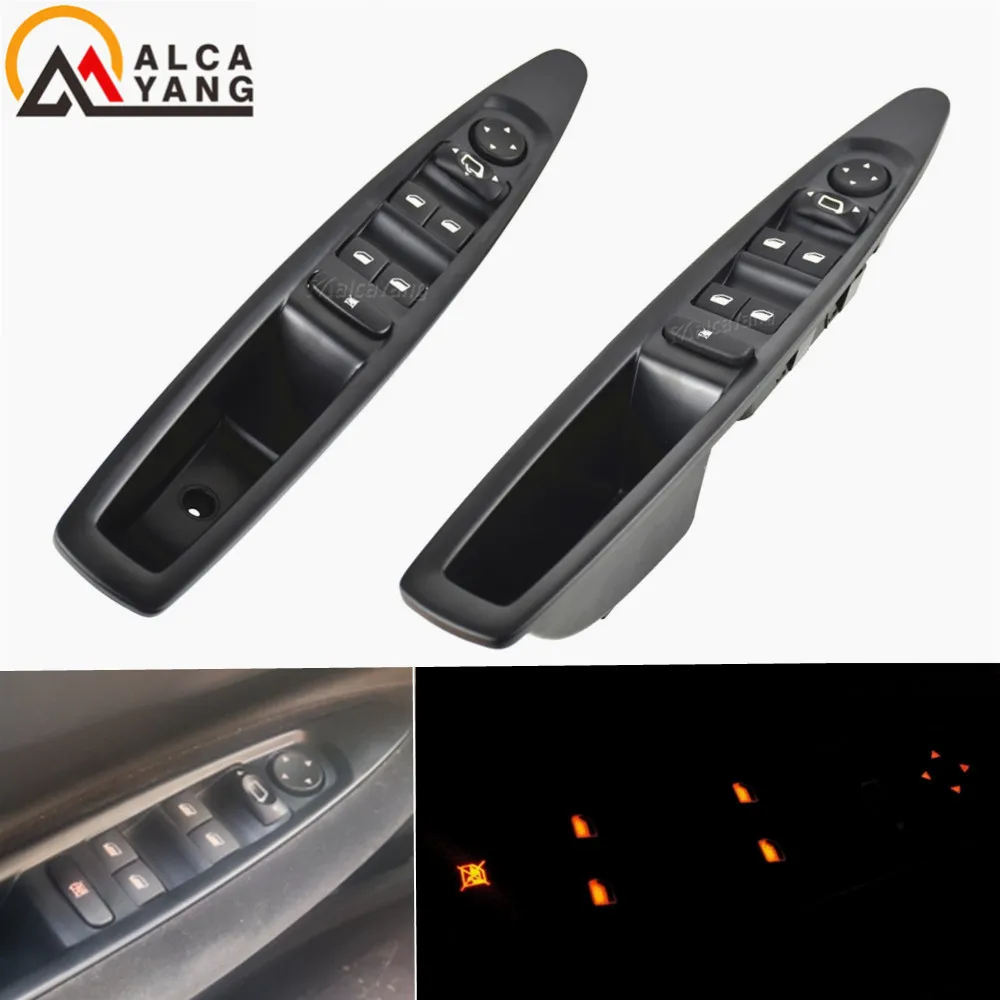 

Переключатель Стеклоподъемника для Citroen C4 2004-2010, переключатель управления стеклоподъемником, кнопка зеркала заднего вида с панелью