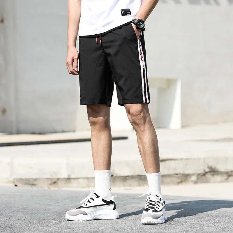 Мужские шорты, уличная одежда, повседневные спортивные мужские шорты, одежда для бега, короткие штаны, мужские шорты с эластичной резинкой на талии, мужская летняя спортивная одежда