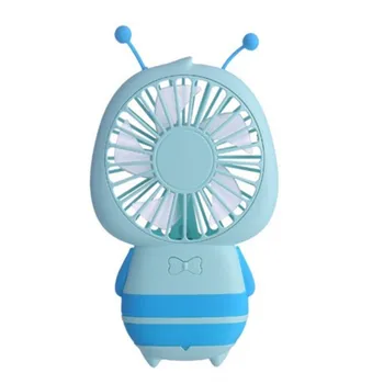 

2019 New Portable Fan Usb Rechargeable Upgraded Version Of Big Bee Fan Mini-easy To Carry Bumblebee With Night Lights For Kids