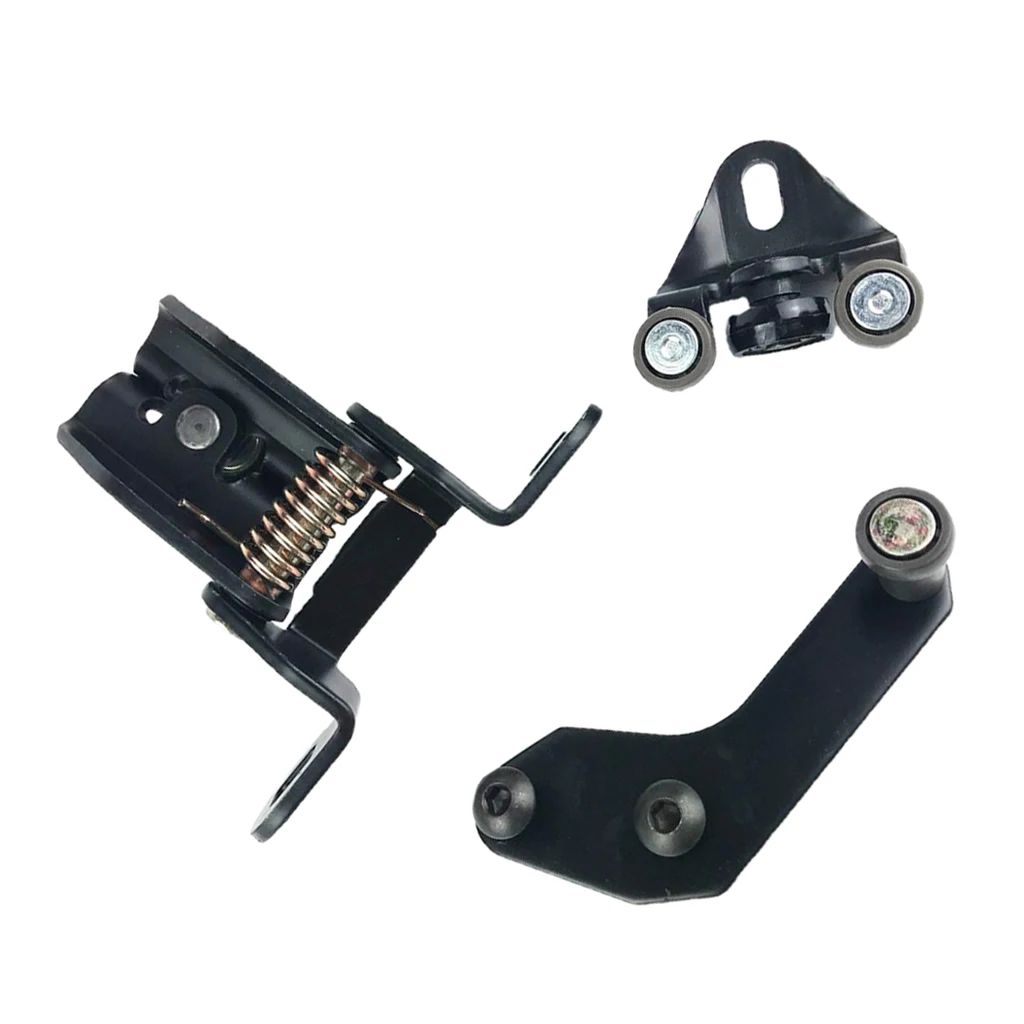1Set Black Side Sliding Door Roller Guide Set for Ford Transit MK6 MK7,AC11-V268K35-BA,YC15-V268K35-AL