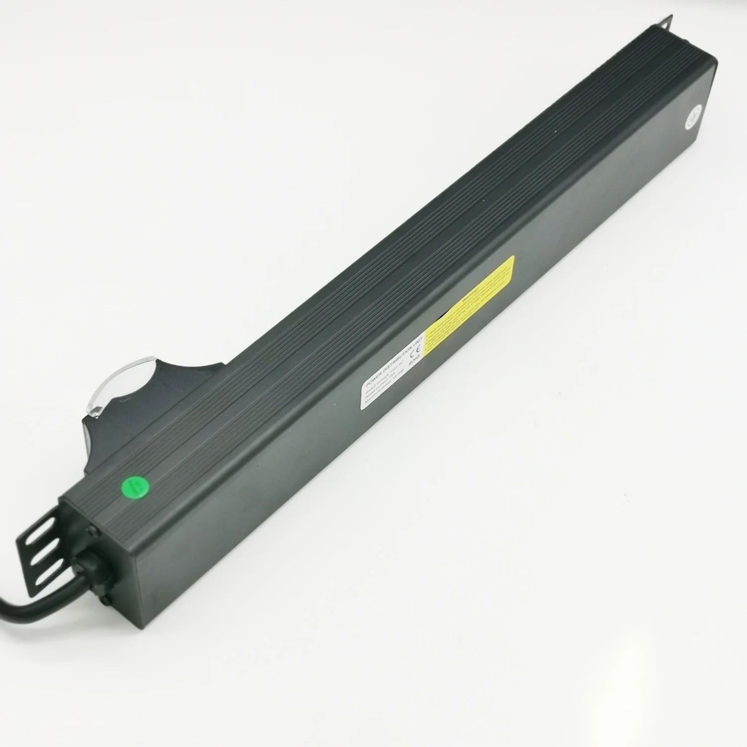 1U PDU Power Distribution Unit Strip Leakage Surge Protector Network Cabinet Plug Socket Universal Outlets 2m Extension Cord