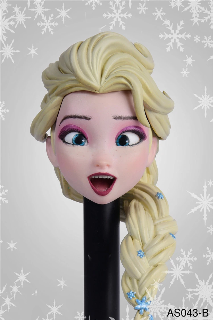 Продажа В наличии, AS043, 1 6, масштаб, для женщин, женщин, девочек, голова Эльзы, лепить с подвижными глазами, с золотой, из ПВХ, волосы для женщин, 12 дюймов...