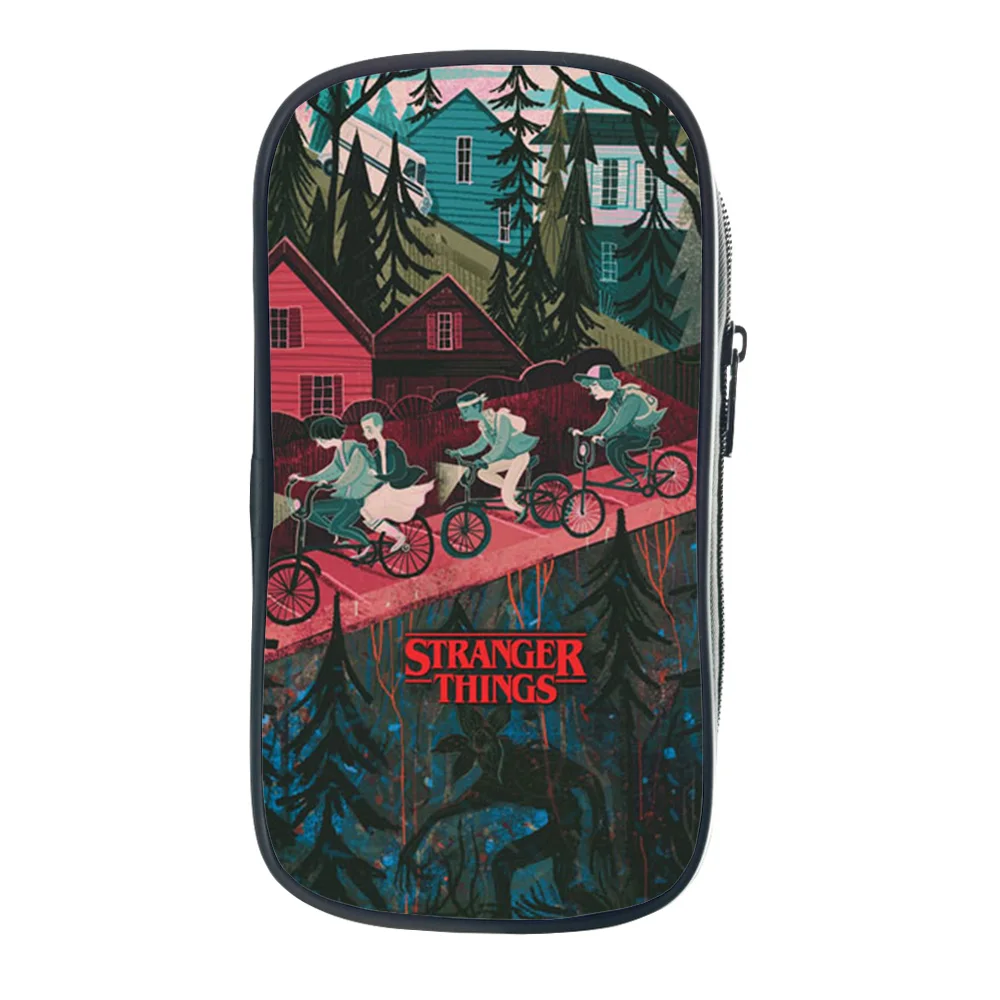 Очень странные дела 3 3 шт./компл. рюкзак+ lunchBag+ Карандаш Чехол Рюкзак Back to School, подарок для мальчиков и девочек USB зарядка - Цвет: 21