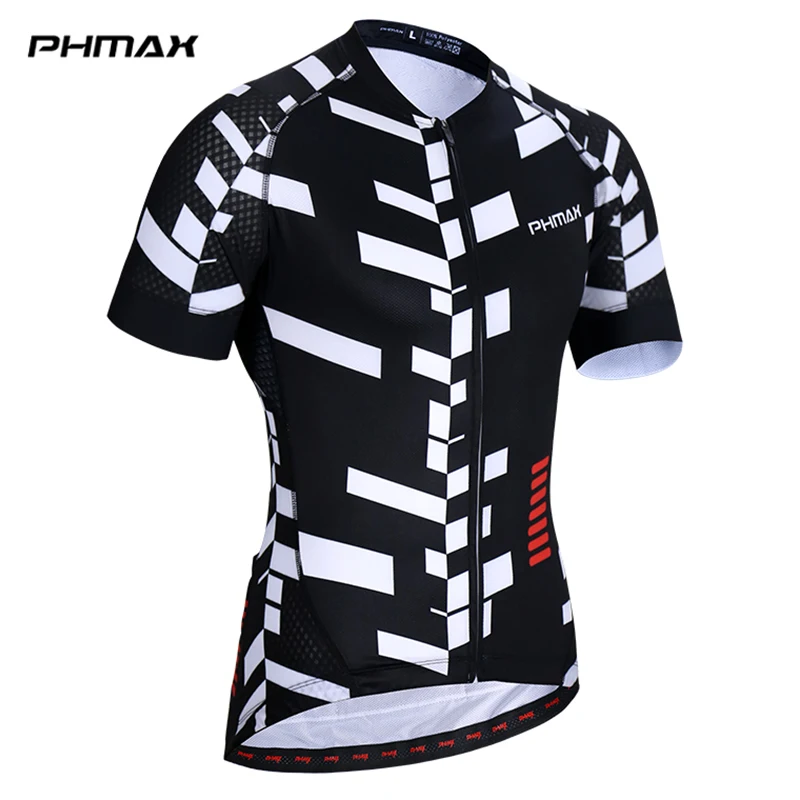 PHMAX Велоспорт Джерси быстросохнущая MTB велосипедная одежда короткий Майо Roupa Ropa De Ciclismo велосипед Джерси - Цвет: cycling jersey