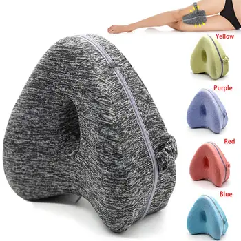 

Heart shaped Leg Pillow For Sleeping Orthopedic Sciatica Back Hip Joint Pain Relief Thigh Leg Pad Cushion Home Memory Foam