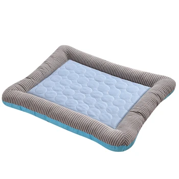 

Summer Cooling Pet Dog Mat Ice Pad Dog Sleeping Mats For Dogs Cats Pet Kennel Top Quality Cool Cold Silk Bed For Dog