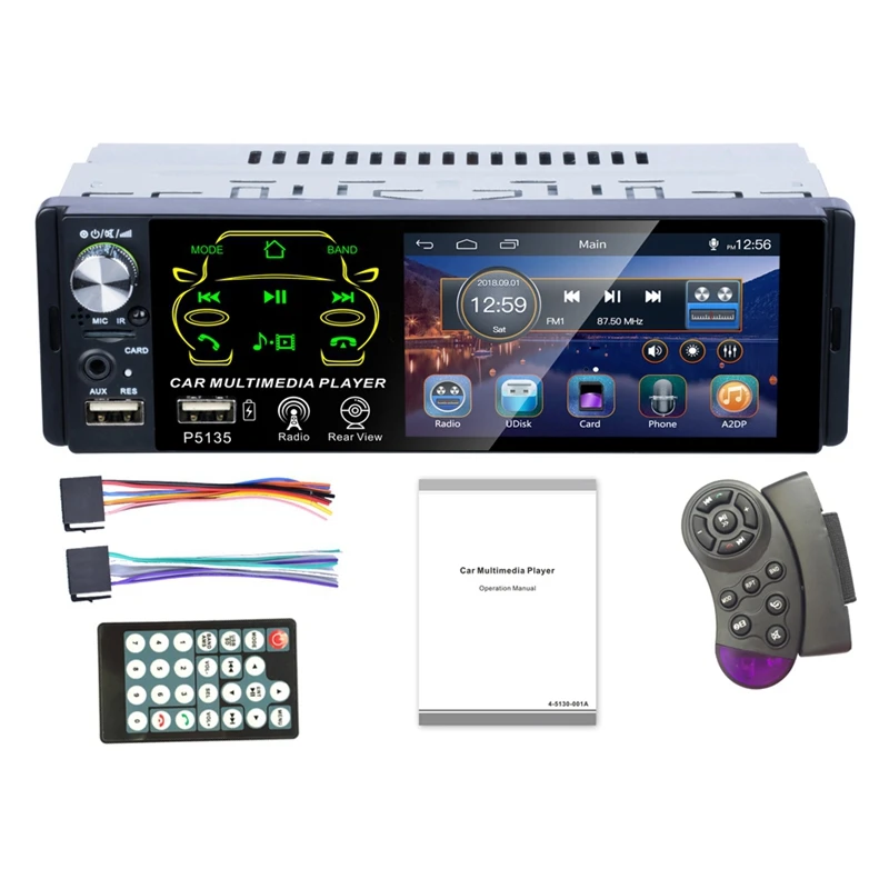 

4.1 Inch Car Radio RDS 1Din Contact Screen Multimedia MP5 Player Auto Stereo Bluetooth