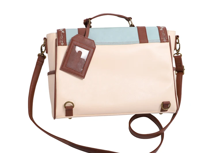 Japanese lolita age reduction embroidery bag small fresh female backpack college JK bag high school A4 school bag shoulder 3way