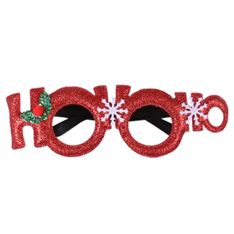 1 шт. Рождественская оправа для очков новогодние очки подарки для детей Санта Клаус Олень снеговик рождественские украшения