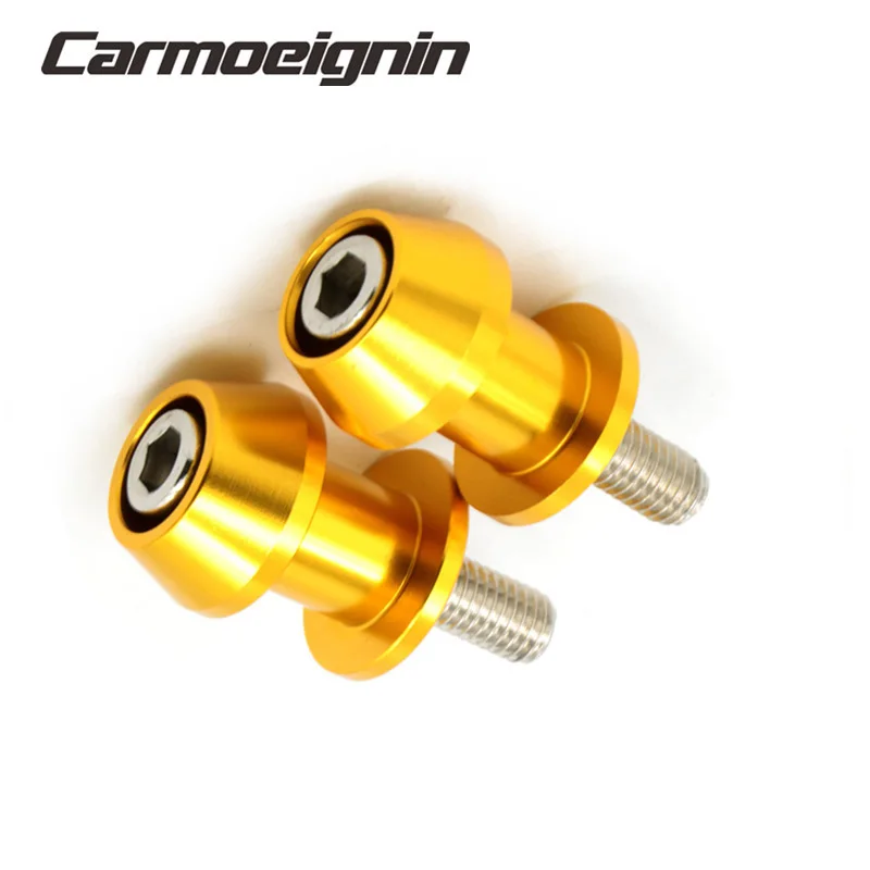 2pcs 8mm Motorbike CNC Swingarm Swing Arm Spools Sliders For Suzuki GSX-R GSXR 600 750 1000 K1 K2 K3 K4 K5 K6 K7 K8 K9 K10 K11