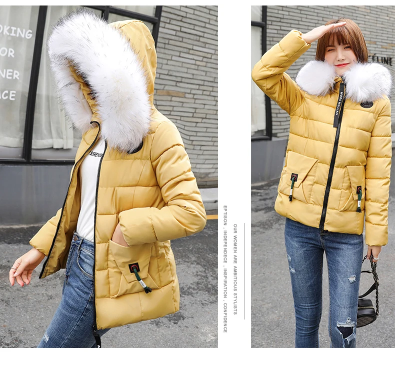 Зимняя женская куртка больших размеров 6XL 7XL 8XL, хлопковая утепленная парка с капюшоном и меховым воротником, женская зимняя одежда большого размера