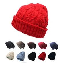 Модные осенне-зимние шапки для женщин Skullies Beanies, Женская Повседневная вязаная шапка, милая шапка для девочек, женская шапочка, теплая шапка