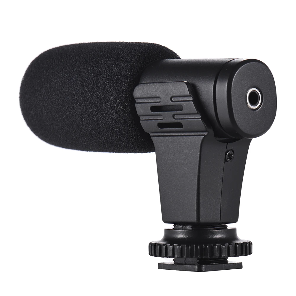 Universal Mini MIC Microphone Mini Portable Shotgun MIC Video Record Interview Vlogging Microphone for DSLR Cameras Smartphone